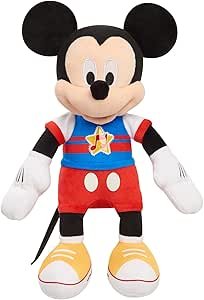 Disney Junior Mickey Mouse Funhouse Singing Fun Mickey Mouse 13 Inch Lights and Sounds Feature Plush