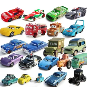 Pixar Cars 3 Lightning McQueen Jackson Storm Die-Cast Metal Toy Car 1:55 Scale