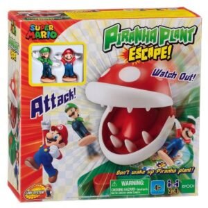 Epoch Games Super Mario Piranha Plant Escape Tabletop Skill and Action Game