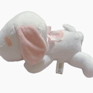 Snoopy Peanuts 9 inch Plush Stuffed Animal Toy Doll White Pink